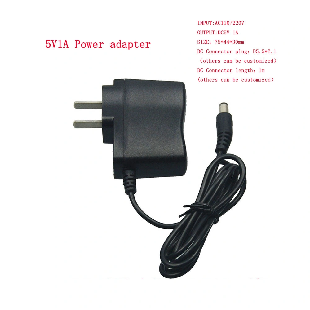 Factory Price 5 Volt 1AMP Power Supply Adapter AC to DC for Camera Monitor Power Supply 07