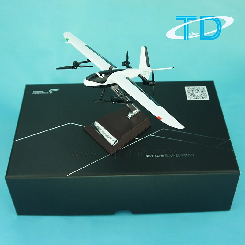 Modelo de avión de metal modelo Uav Feima V1000