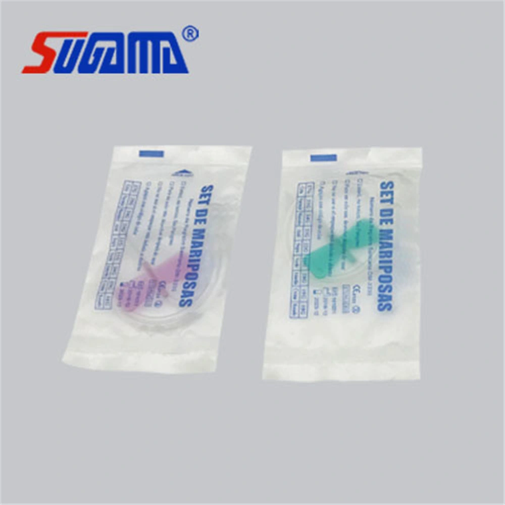 Manufacturer Supply Disposable Scalp Vein Set Scalp Butterfly Wing Needle for Medical