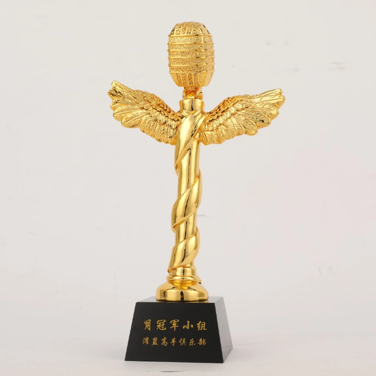 Original Factory Custom Crystal Metal Crystal Trophy for Sport Award