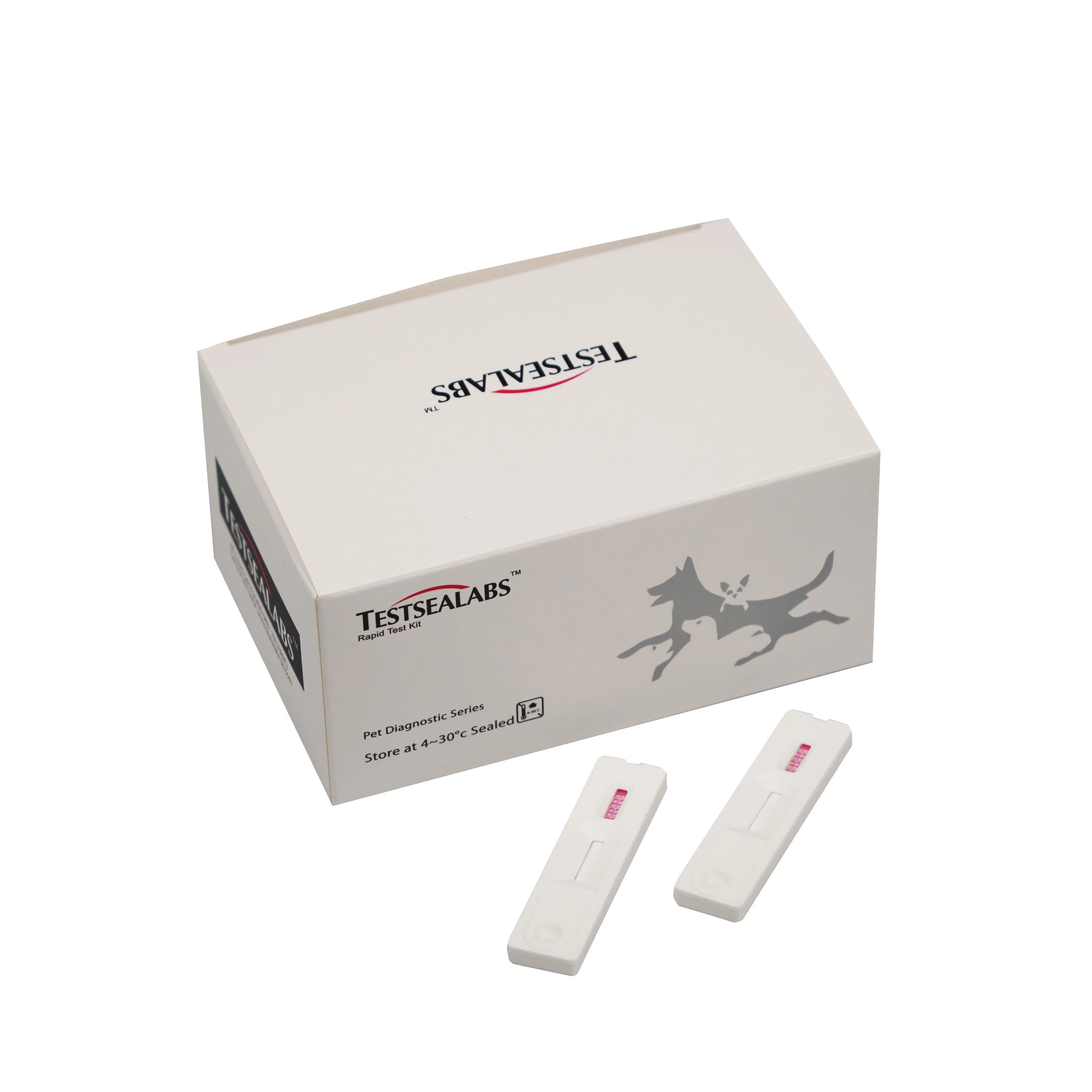 Testsealabs Rln Test Kit Pregnancy Relaxin Rapid Test for Pets