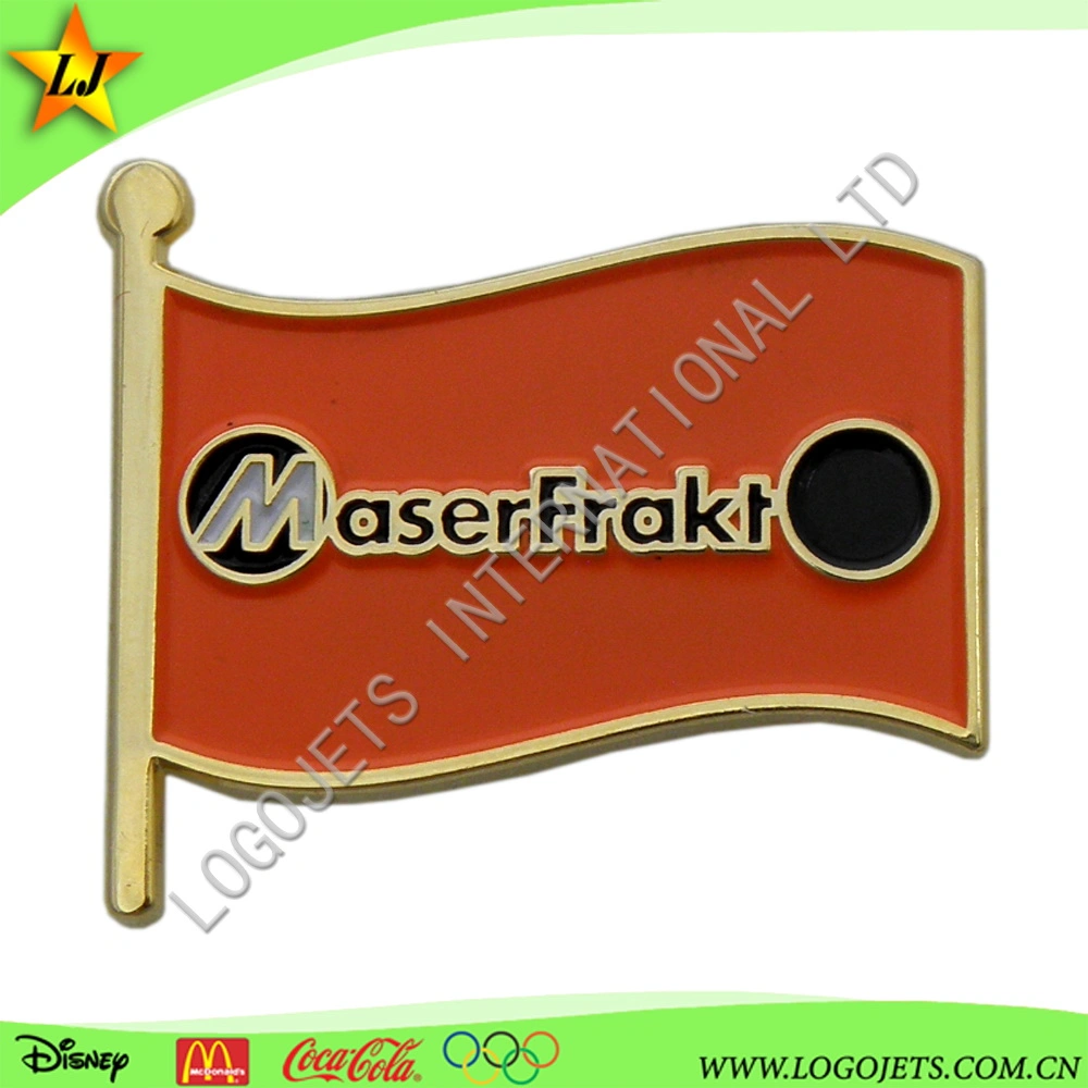 Memorial Hard Enamel Lapel Pin Promotional Souvenir