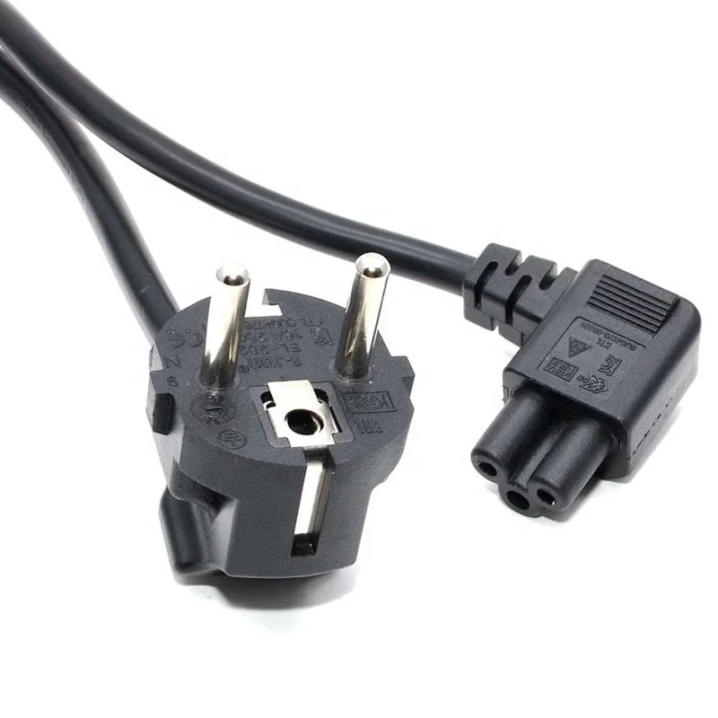 South Korea Kc Certification 2 Pin Plug with C7 Connector Power Cord