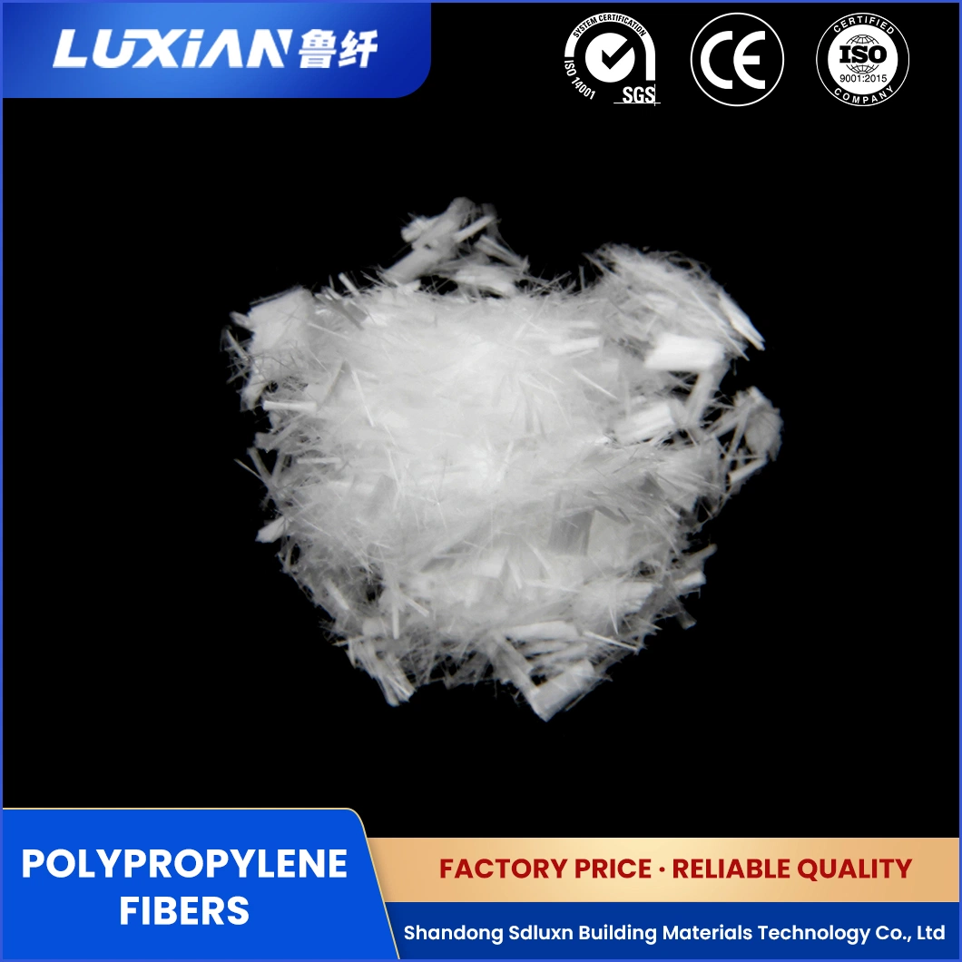 Sdluxn Fiber Building Material Lxbg Modified Polypropylene Fibrillated Polypropylene Fibers China Low Density Polyethylene Synthetic Stable Fiber Factory