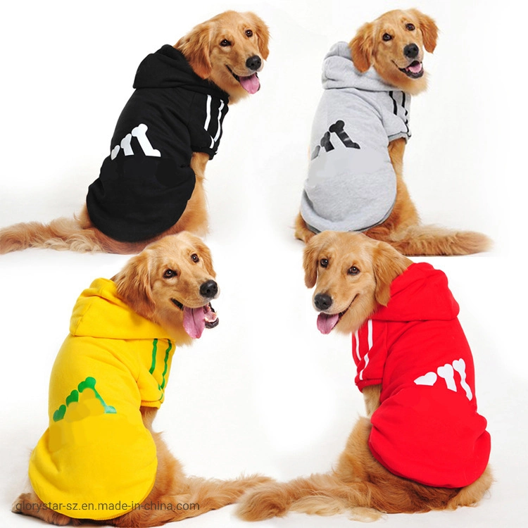 Pequeño Gran Perro Golden Retriever Fleece sudaderas con capucha ropa accesorios para mascotas