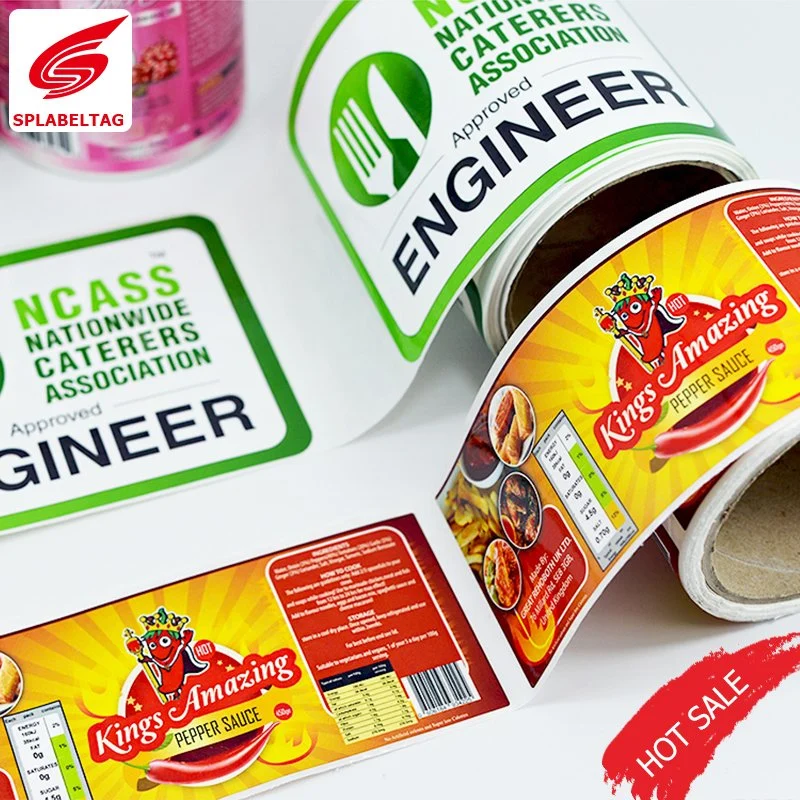 Cheap Custom Logo Printed Decal Label Sticker in Guangzhou