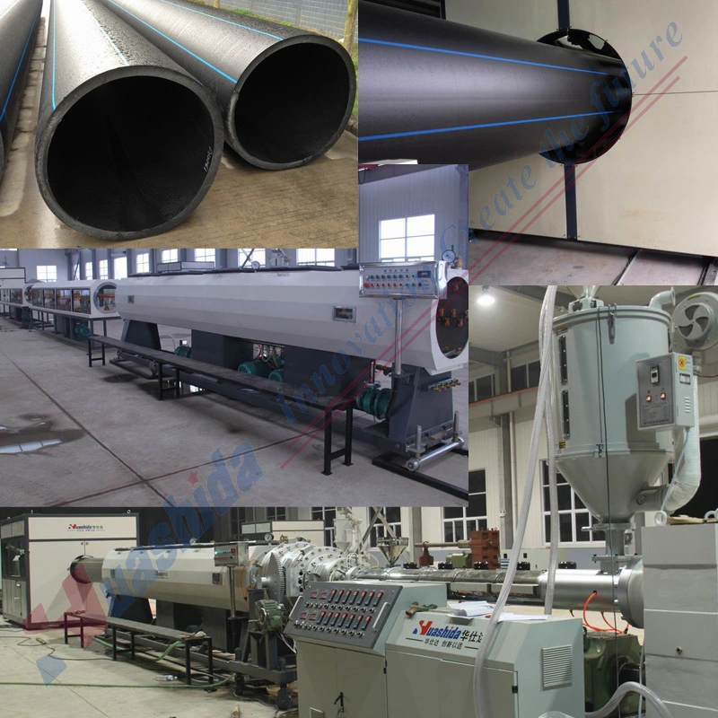 HDPE Water Supply Pressure Pipe Srqg-250 Single Layer Extrusion Line