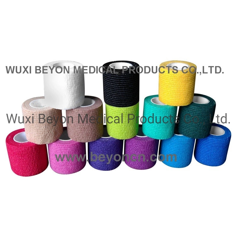 Wholesale Self-Adhering Flexible Elastic Wrap Cohesive Tape