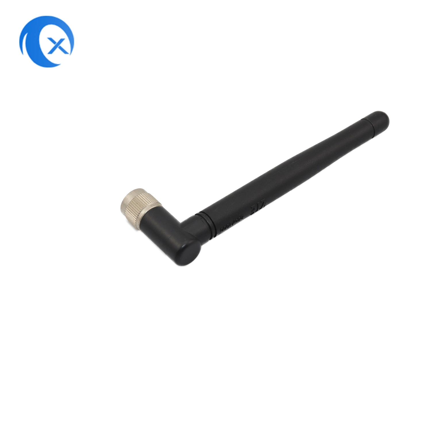 2.4/5.8g 90 Degree External Rubber Duck WiFi Antenna with SMA Male Connector