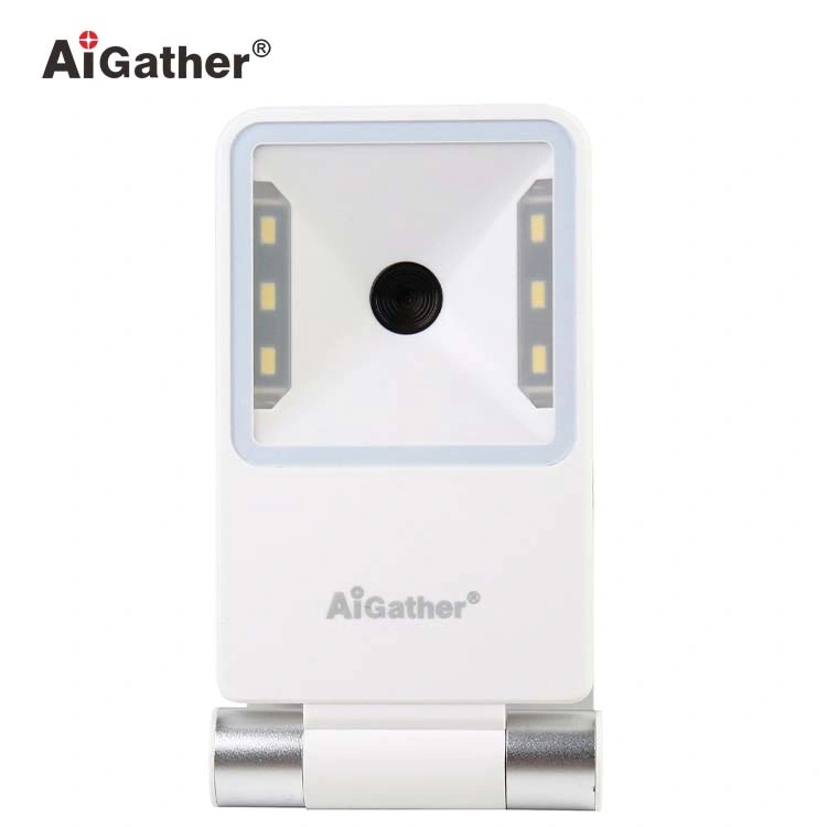 Aigather a-20 2D Desktop Barcode Scanner with Adjustable Scan Head