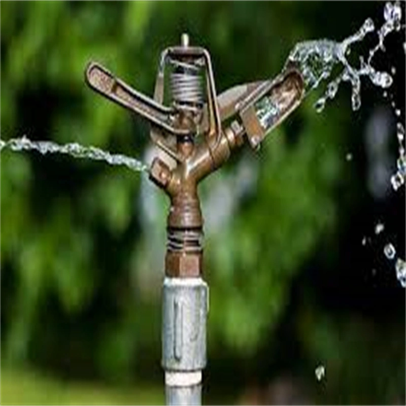 1/2inch Full Circle Lawn Spray Irrigation Zinc Alloy Metal Impact Sprinkler for Gardening