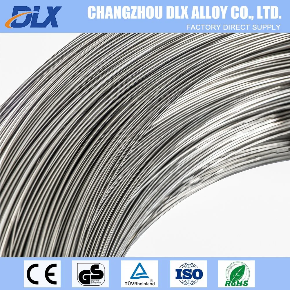 Stock Nickel Chrome Iron Alloy Inconel 601 Unsn06601 W. Nr. 2.4851 fil à ressort de soudage