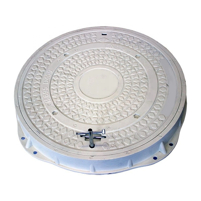 BMC CMC Plastic Manhole Drain Cover Fiberglass FRP with Opening Hole