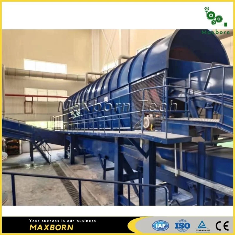 Automatic Household Garbage Msw Sorting and Granulating for Recycling