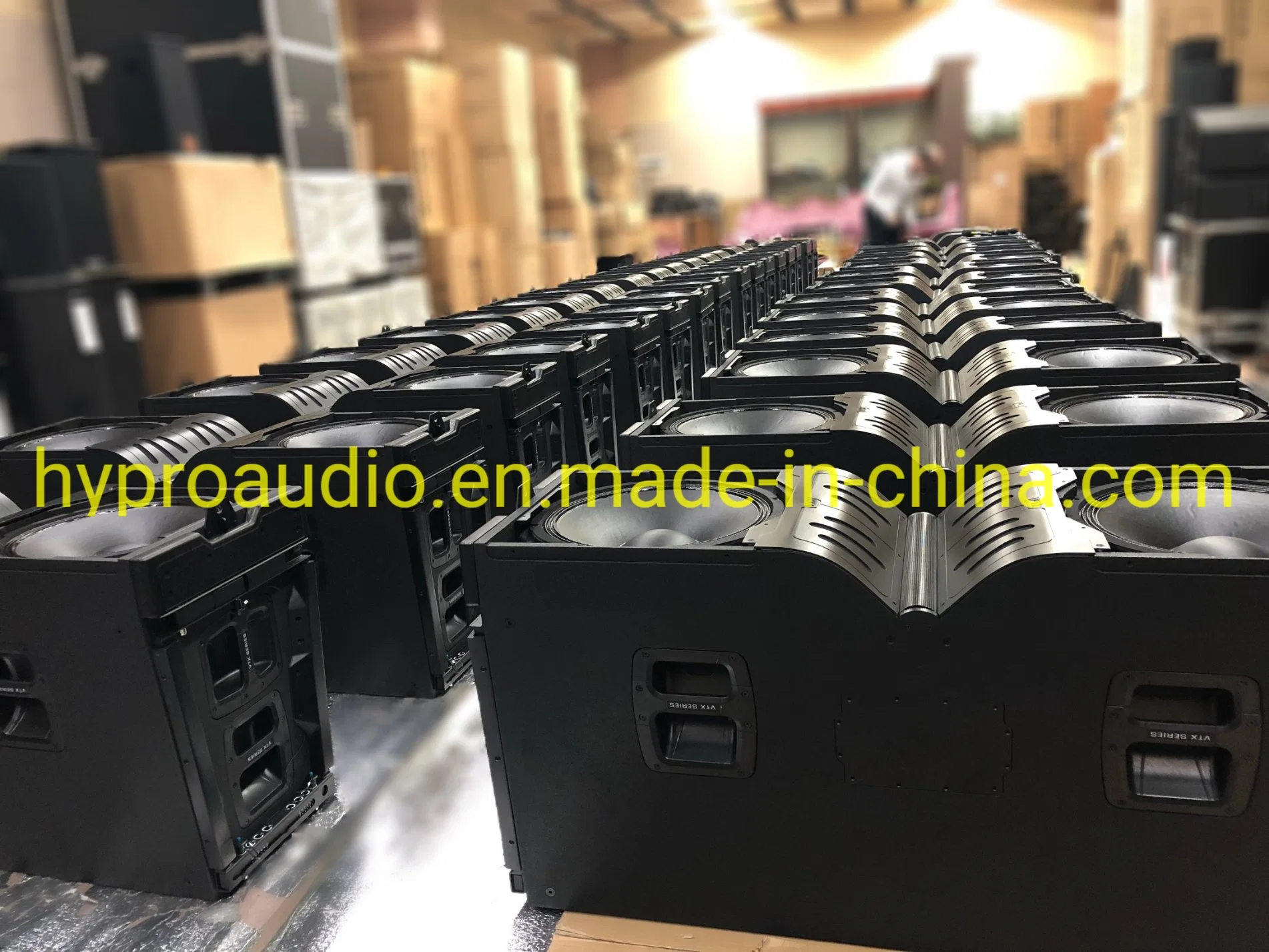 Vtx25 de 15 pulgadas altavoz vertical doble profesional de tres vías Pro Audio