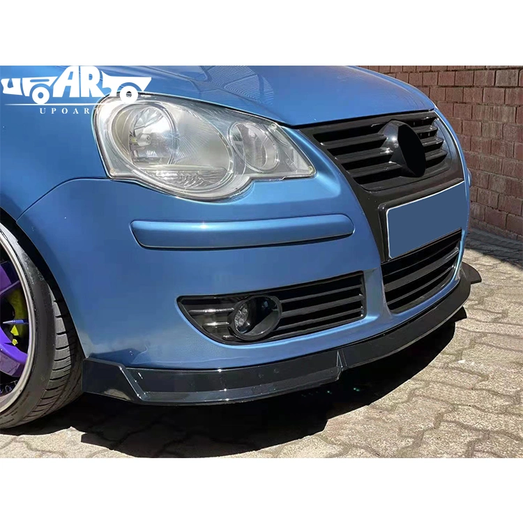 Personalización de la muestra ABS plástico de inyección molde 3 piezas parachoques delantero Labio para VW Volkswagen Polo 6R 2009-2011