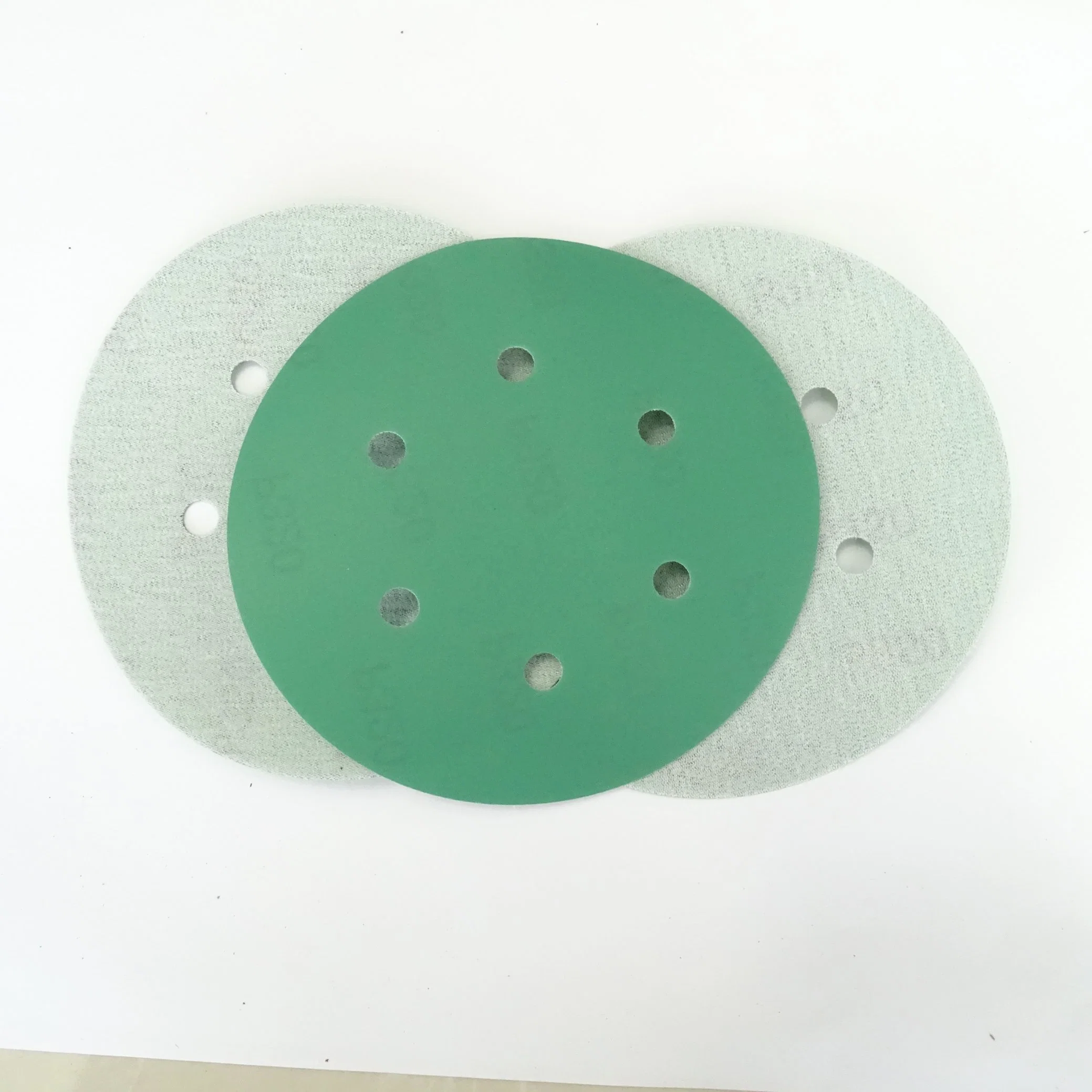 5inch 125mm Green Polyester Film Polishing Disc Sandpaper Dry and Water Sandpaper 125mm