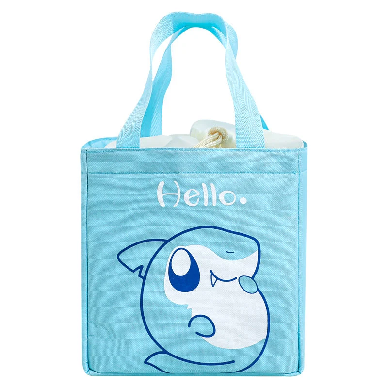 Fashionable Multi-Functional Top Quality Portable School Drawstring Polyester Oxford Lunch Bag