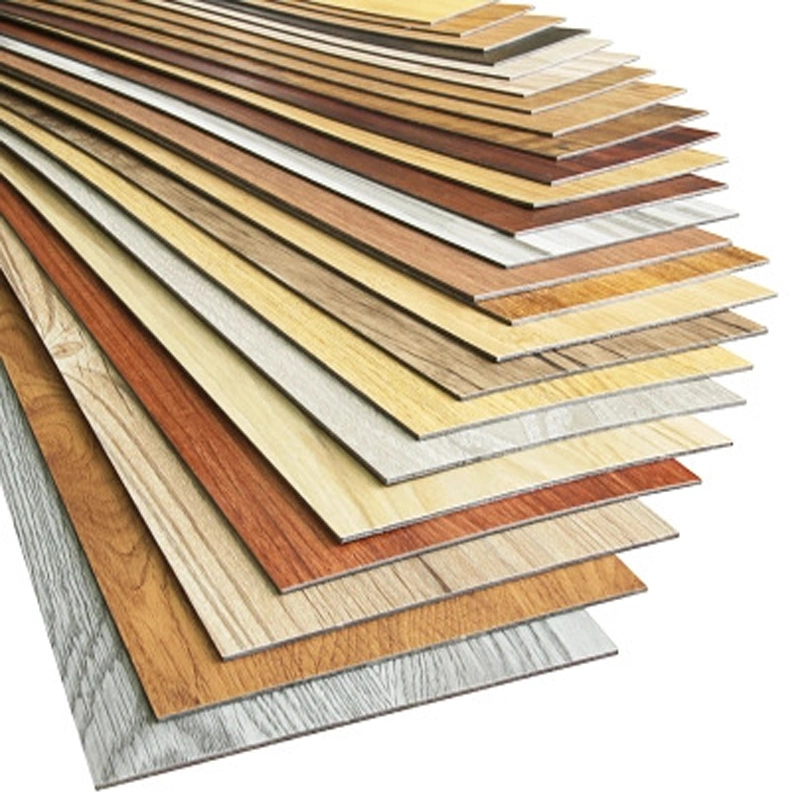 La Chine de gros Lvt auto-adhésif Parquet planche de revêtement de sol en vinyle PVC