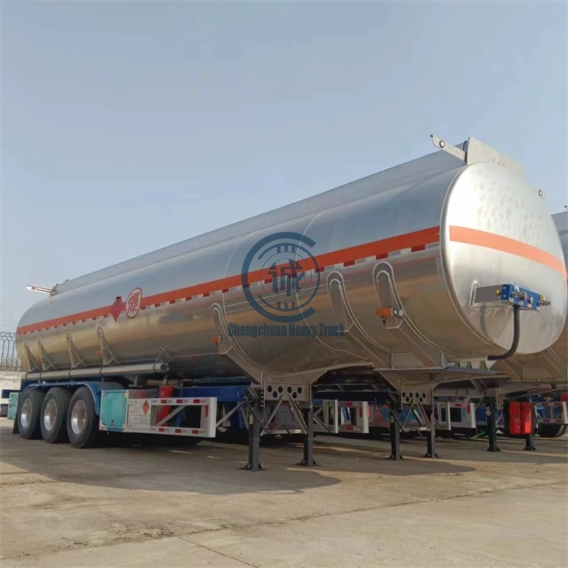 Good Quality Tri-Axles Alloy Tank Semi Trailer Water Transportation