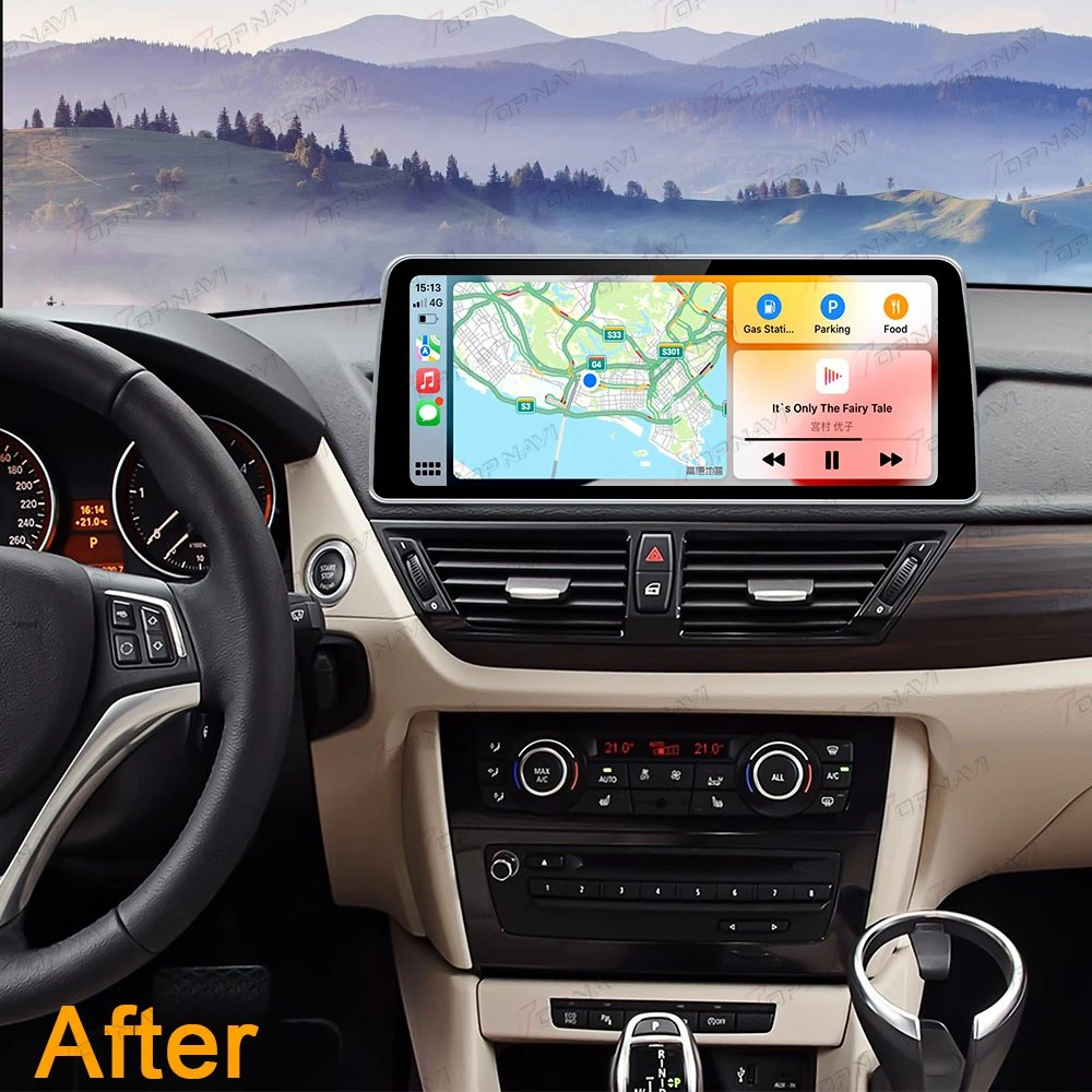 12.3" для BMW X1 E84 2010-2012 CIC стерео автомагнитола GPS CarPlay