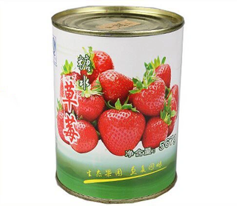 Delicious Sweet Canned Strawberry in Syrup