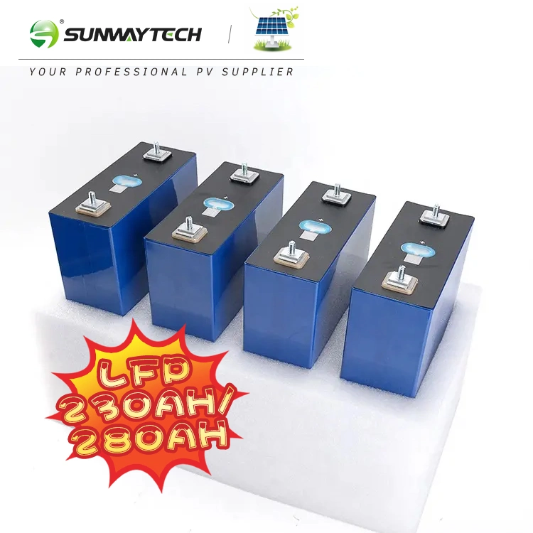 Heißer Verkauf LiFePO4 Prismatic 3,2V 230ah Square Doulb Hole Terminal LiFePO4 Zellen 230ah Akku-Pack für Solarenergiespeicher für Wohnmobile