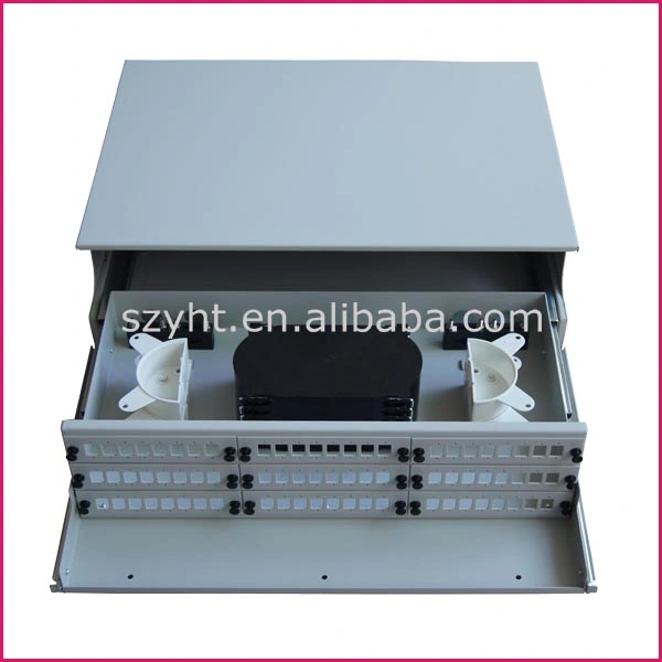 72 Cores Slidable Rack-Mount Fiber Optic Distribution Frame for FTTH/FTTX