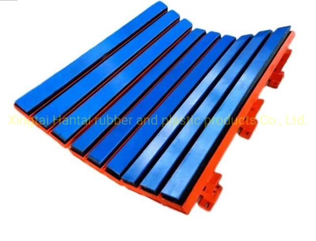 Coal Power Plant Flame Retardant Belt Conveyor Loading Point Material Impact Bed Mining Machinery Parts