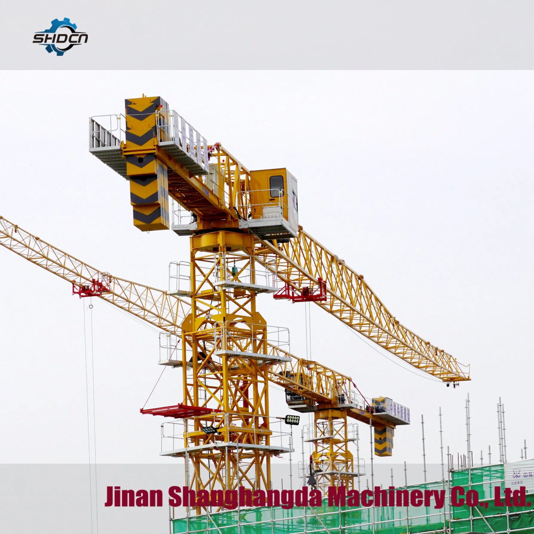 Tower-Cranes with The Model of Qtz400-7525-25t