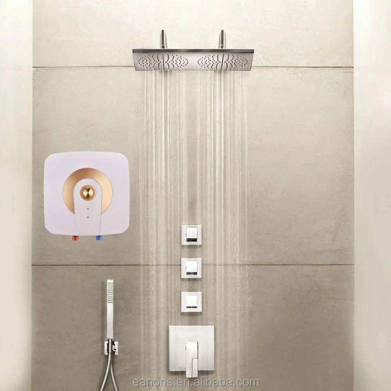 6/10/15L Bathroom Shower Kitchen Storage Wall Mounted Tank Electric Water Heater