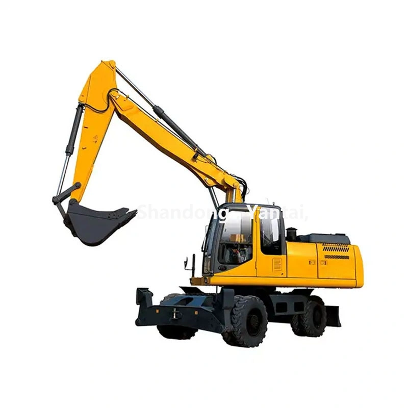 8.5 Ton Wheel Excavator Construction Excavator Machinery Engineering Construction Machinery