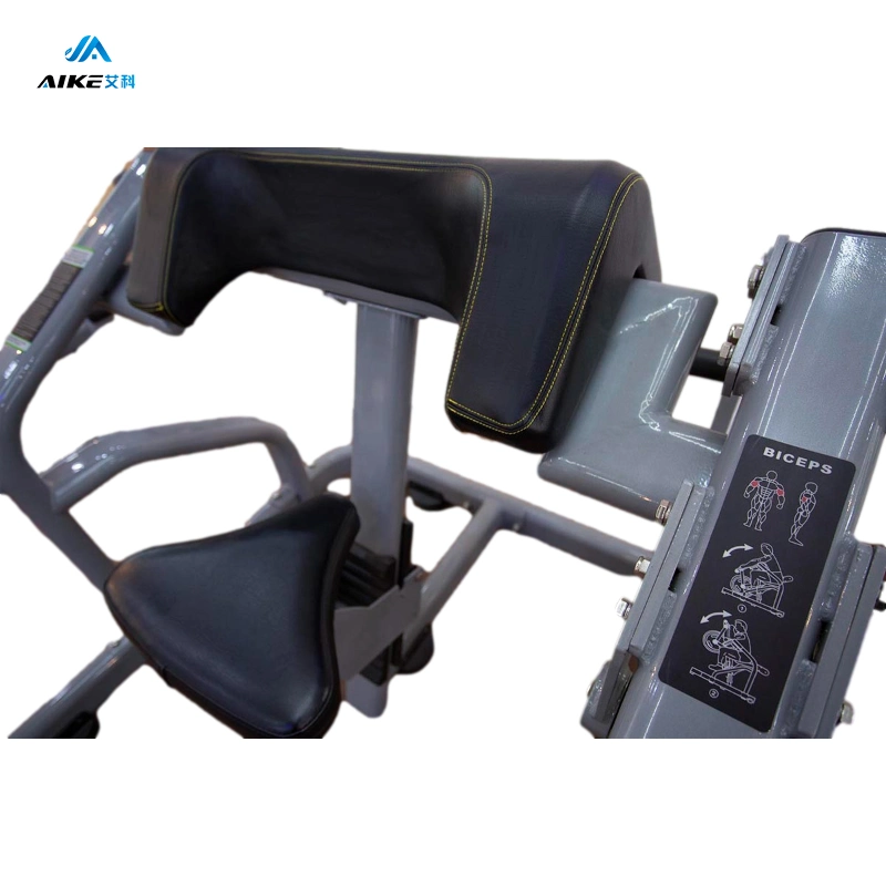 2021 Latest Commercial Fitness Machine with Strong Body, Biceps Curl Fitness Equipment