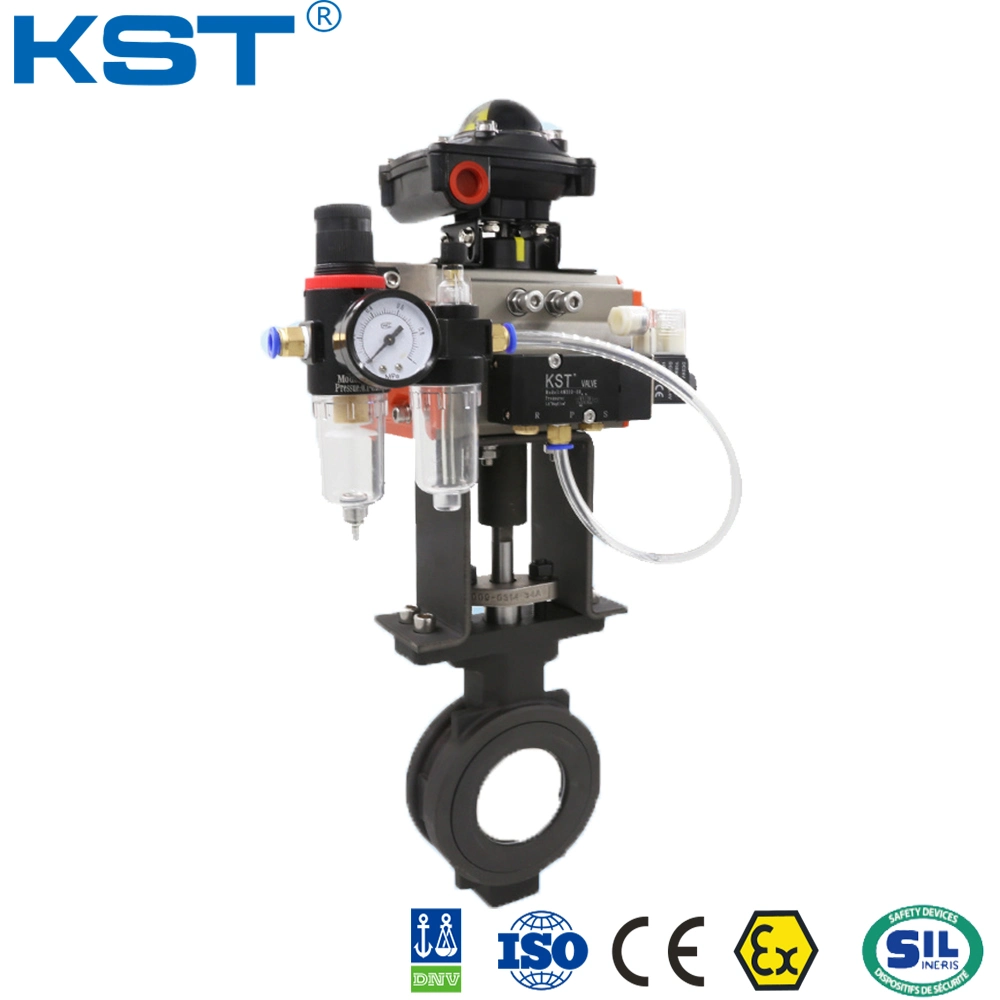 Low Pressure (Pn&lt; 1.6MPa) Industrial Usage Cast Iron EPDM Lined Butterfly Valve