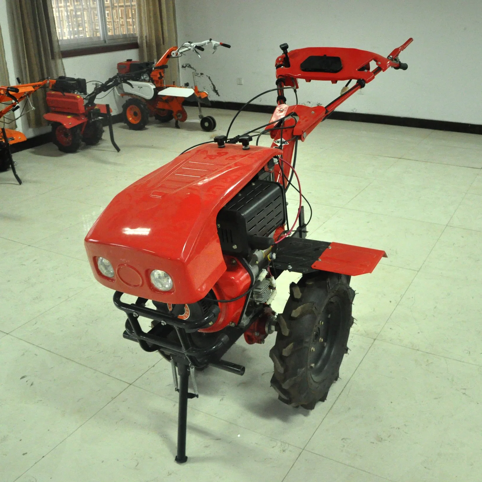 motoculteur machines agricoles/ferme utilisées 192f démarrage électrique Mini puissance Timon