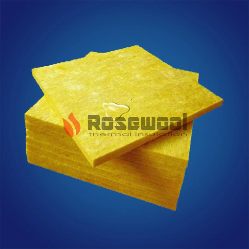 Rosewool 100% Lower Price Building Material Glass Wool Board