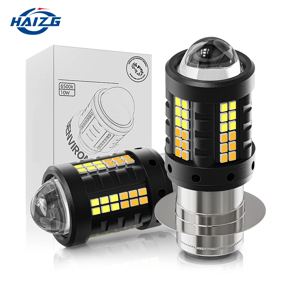 Haizg Newest Motorcycle Lighting Accessories P15D 3000K 6000K Auto LED Bulb