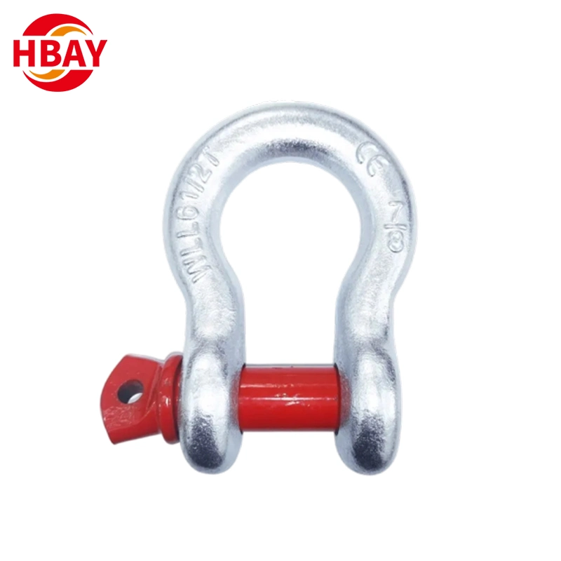 Colour Coated G209 Best Price Lifting Anchor Marine Rigging Bow Shackle