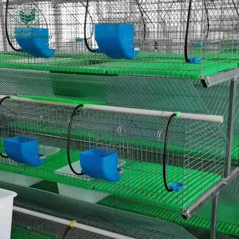 Factory Price High Quality H Type 3 Tiers 12 Cells Battery Breeding Rabbit Cage For Sale In Nigeria