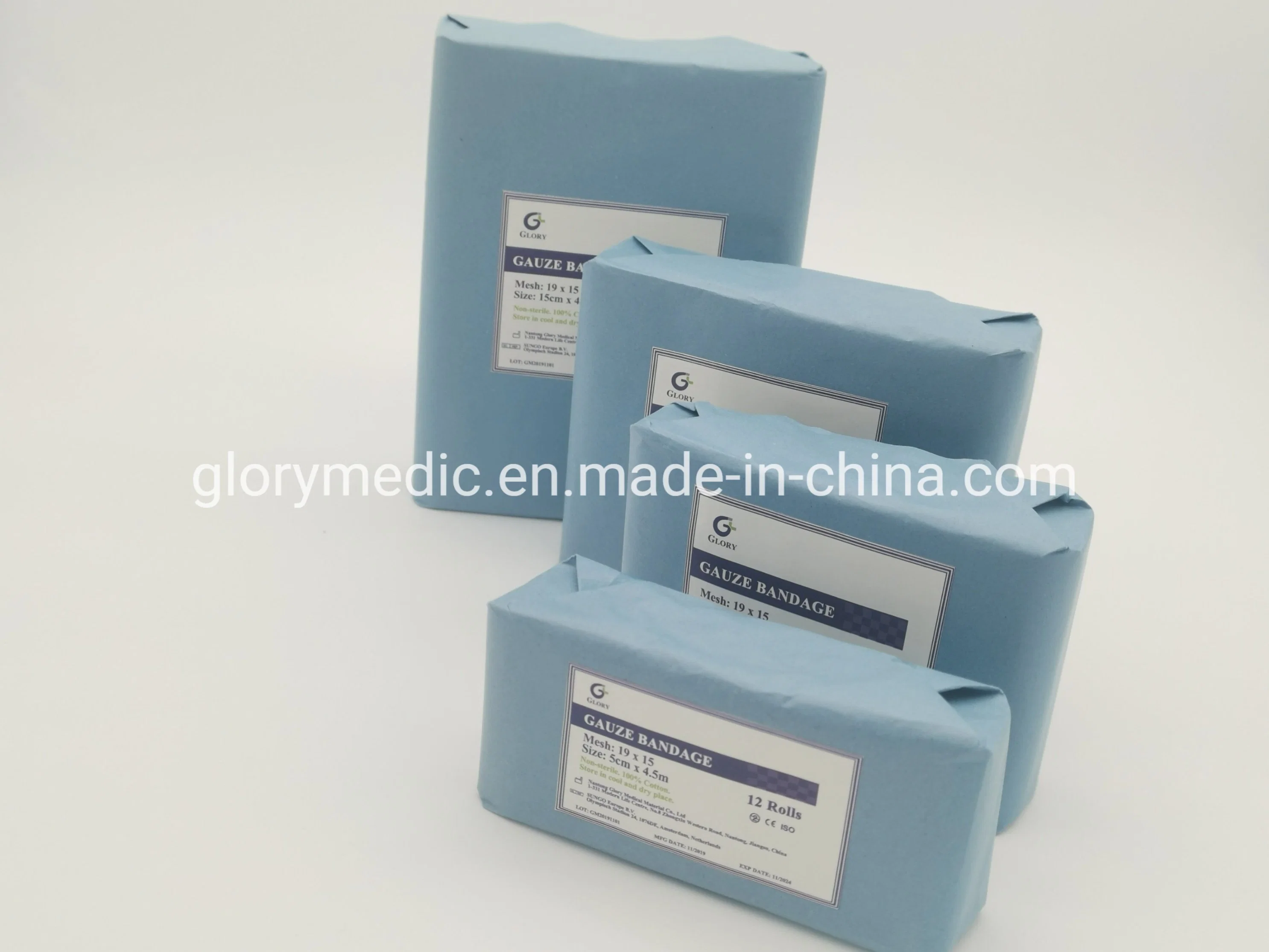 Factory Manufacturing Surgical Adhesive Cotton Absorbent Gauze Bandage