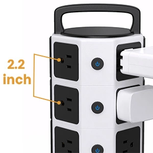 Electric Charging Station 2 Meter Heavy Duty Extension Cord Power Socket