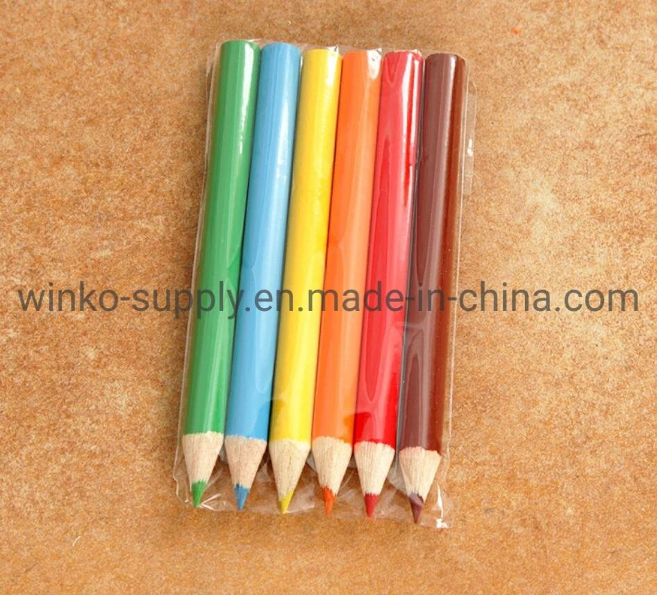 High quality/High cost performance Promotion Gifts 3.5inch Colored Pencil for Office Supply