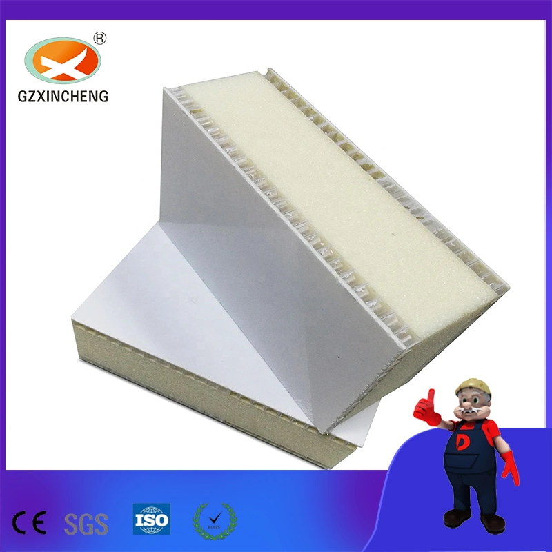 40mm Thickness Fiberglass Composite FRP GRP XPS External Sandwich Panels