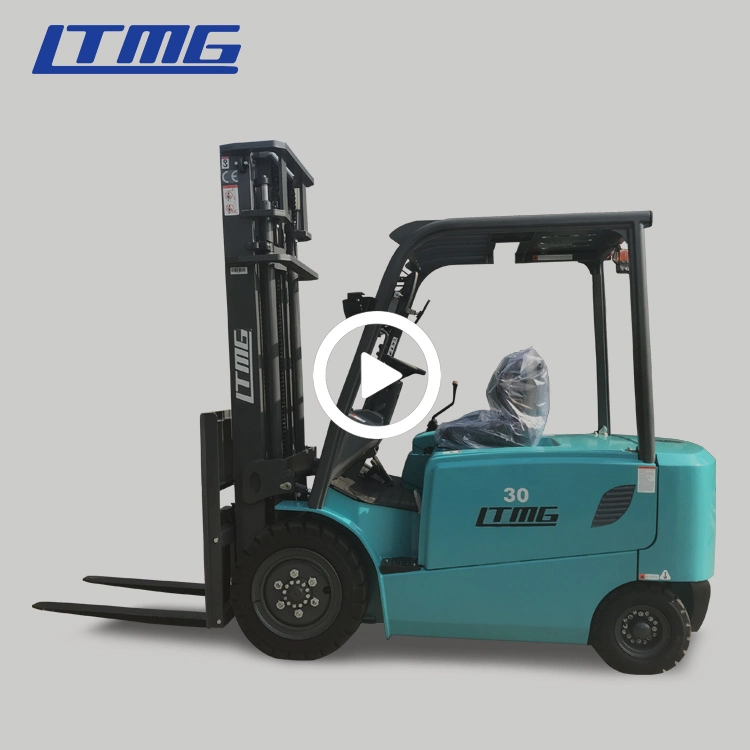 Ltmg 3ton 4ton 5ton Electric Forklift with American Famous Brand Curtis Controller