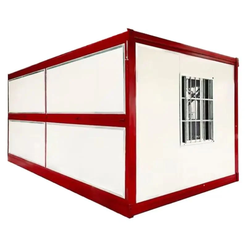 Feuerfeste und langlebige Sandwich Panel Container House hoher Qualitätsstandard Verpackung Portable Prefab Faltschachtelcontainer Haus mit ausgezeichnetem Service