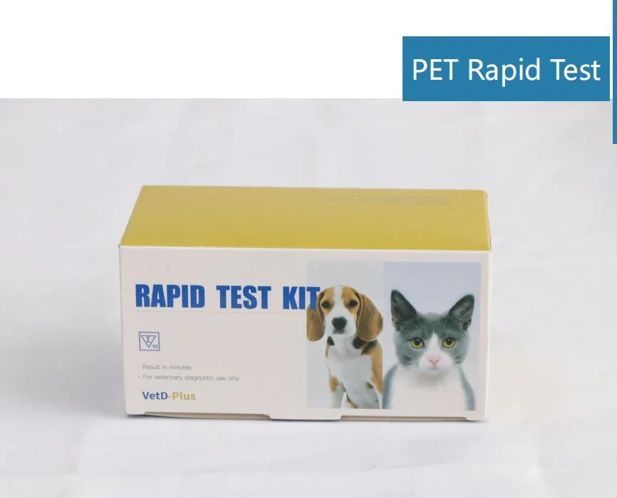 Tiras de prueba rápida veterinaria Ysenmed Equipo médico CHW AG Canine Prueba rápida de antígeno de la lombriz