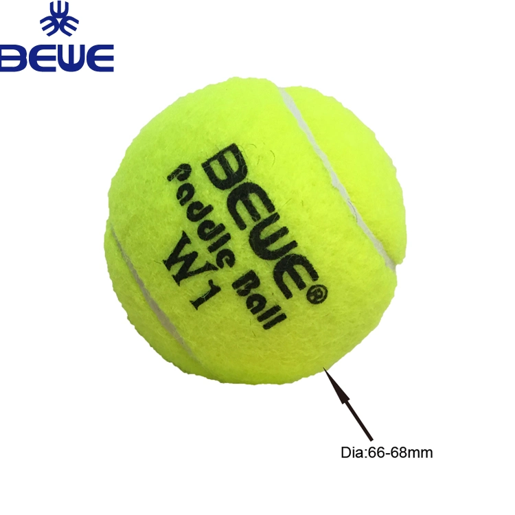 W1 Soft Hollow 45% Wool Material Paddle Ball