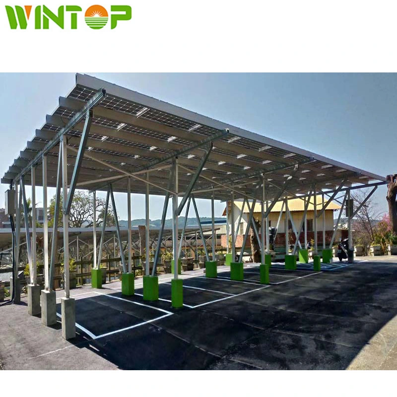 Commercial PV Solar Carport Racking System Manufacturer