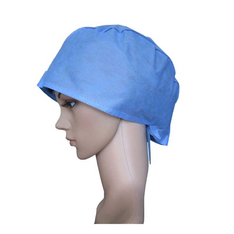 Other Medical Consumables Elastic Surgical Head Caps with Ellipse Top for Medical Use