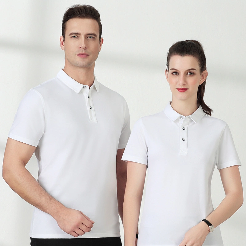 Bonne qualité T-shirt Polo pour hommes T-shirts en coton Polo de travail Chemises Polo personnalisées pour hommes